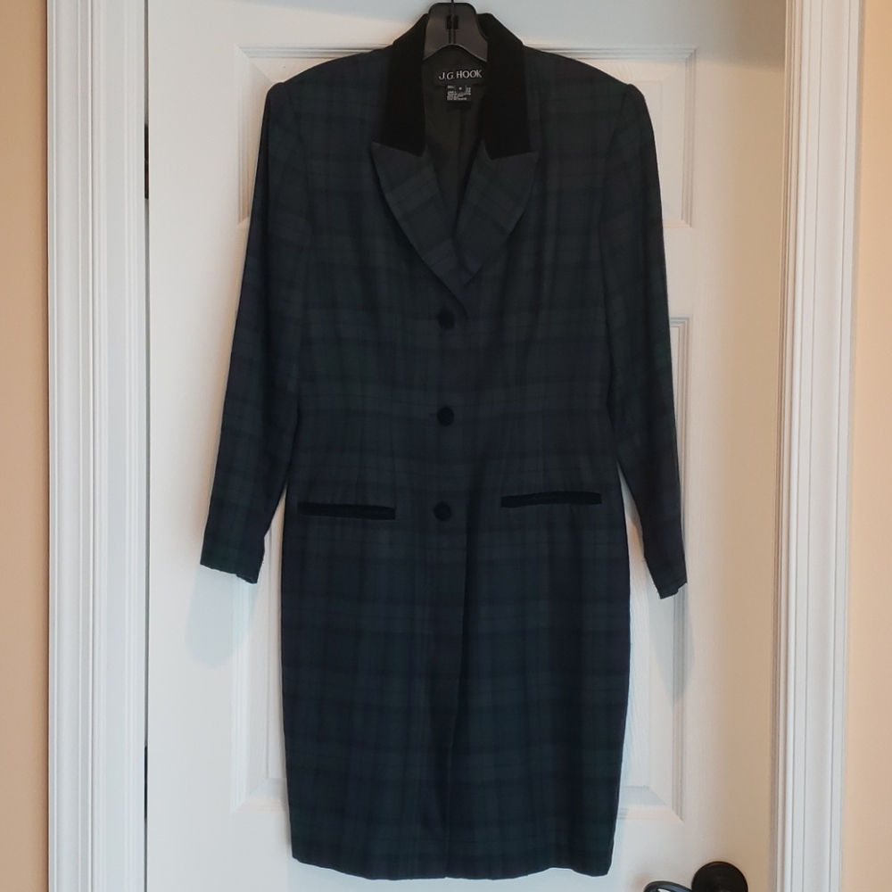 J.G. Hook Blackwatch Plaid Dress